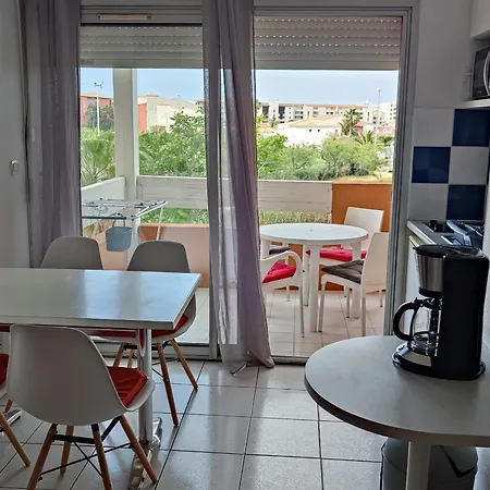 T2 Confortable, Climatise A Cap D'agde - Fr-1-801-1 Lejlighed Agde